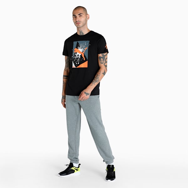 PUMA x 1DER Men's Slim Fit T-Shirt, Puma Black, extralarge-IND