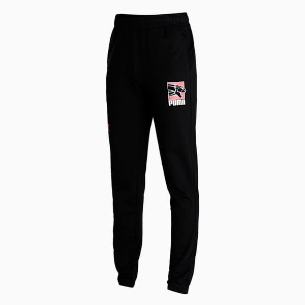 PUMA x 1DER Roar Men's Slim Fit Pants, Puma Black, extralarge-IND