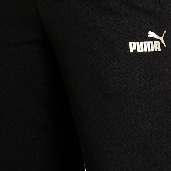 Essentials+ Metallic Women's Pants, Puma Black