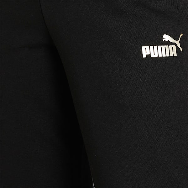 Metallic Women's Regular Fit Trackpants, Puma Black, extralarge-IND