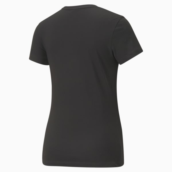 Essentials+ Embroidery Women's T-Shirt, Puma Black