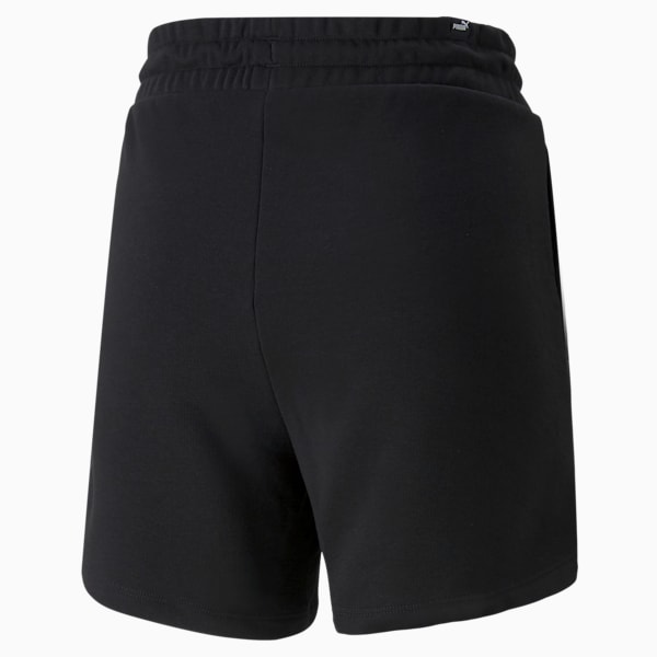 Essentials High Waist Women's Shorts, Puma Black, extralarge