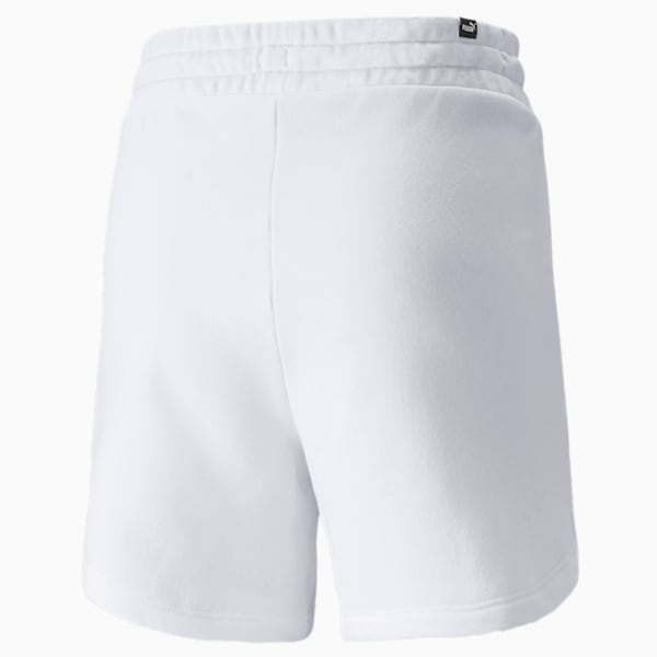 Shorts de cintura alta Mujer Essentials, Puma White, extralarge