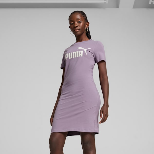 Robe T-shirt ajustée Essentials Femme, Pale Plum, extralarge