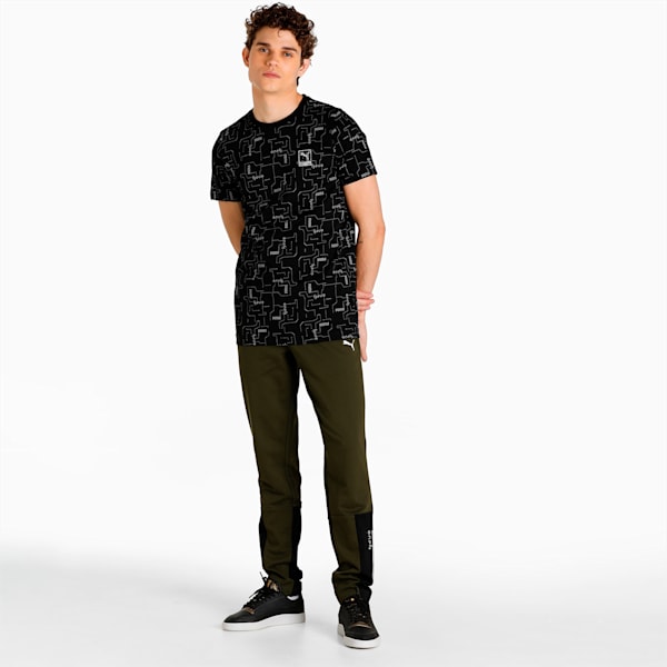 PUMA x one8 Men's Sweat Pants, Forest Night, extralarge-IND