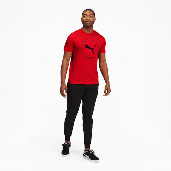 Full Circle Equality Men's Tee, High Risk Red, extralarge