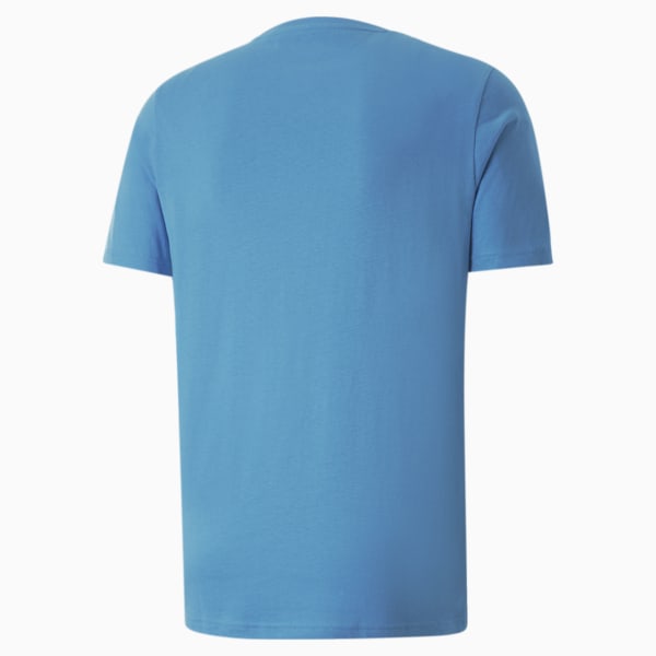 Wording Graphic Men's Regular Fit T-shirt, Bleu Azur, extralarge-AUS