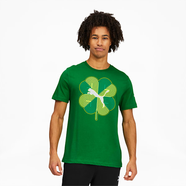 Clover Men's Tee, Amazon Green, extralarge