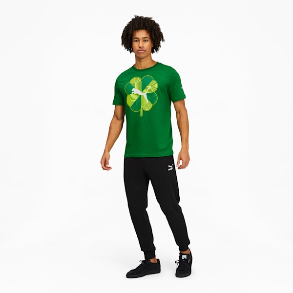Clover Men's Tee, Amazon Green, extralarge