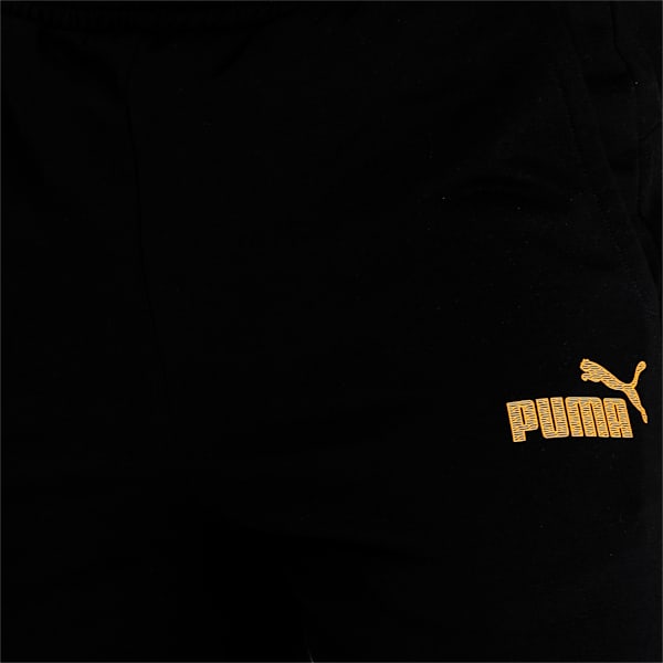 PUMA Graphic Men's Shorts, Puma Black, extralarge-IND