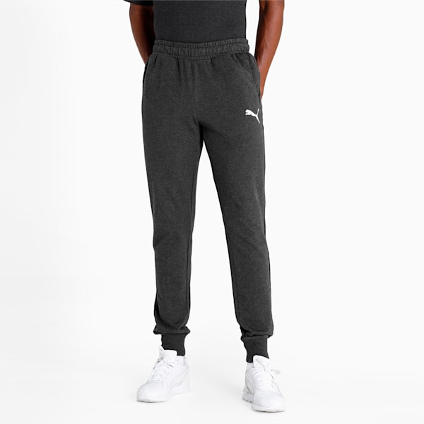 PUMA Bold Closed Hem Men's Slim Fit Sweat Pants, Dark Gray Heather, extralarge-IND