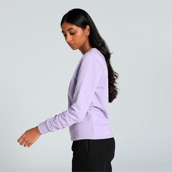 Logo Women's Sweatshirt, Vivid Violet, extralarge-IND