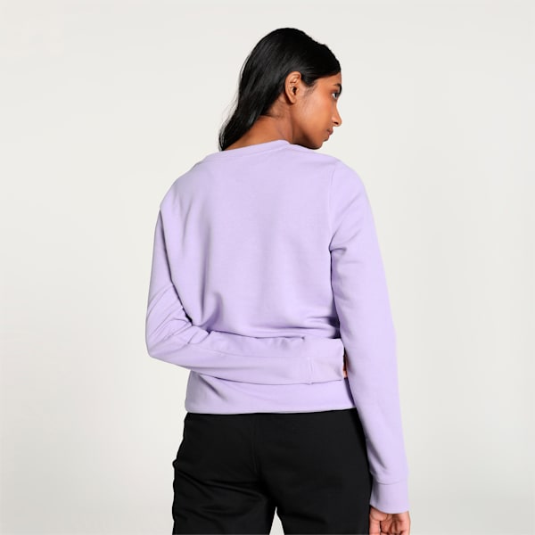 Logo Women's Sweatshirt, Vivid Violet, extralarge-IND