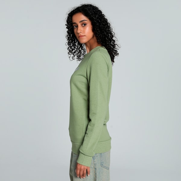 Logo Women's Sweatshirt, Calming Green, extralarge-IND