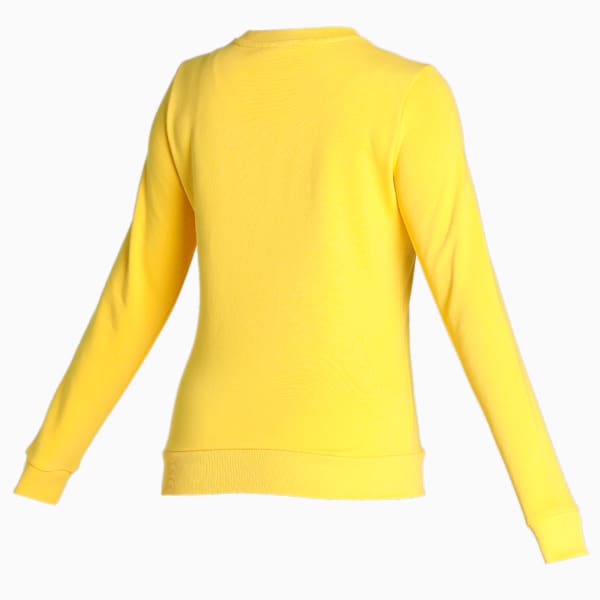 Logo Women's Sweatshirt, Sun Ray Yellow, extralarge-IND