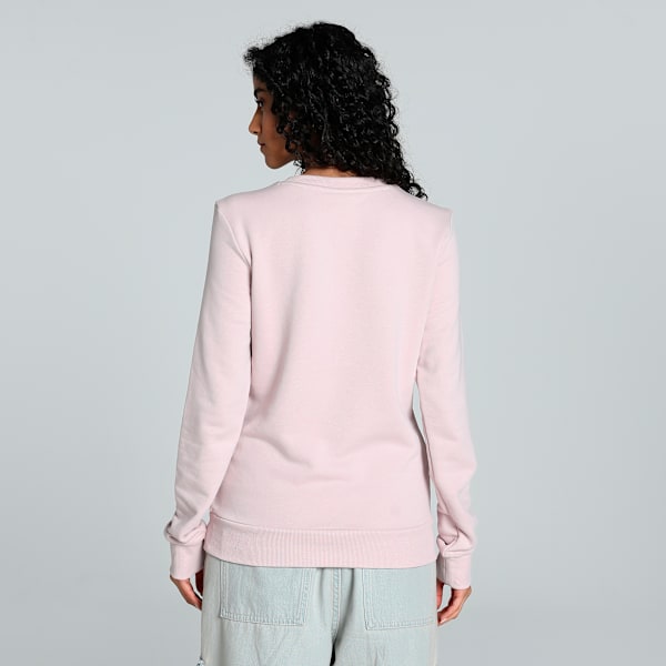 Logo Women's Sweatshirt, Mauve Mist, extralarge-IND