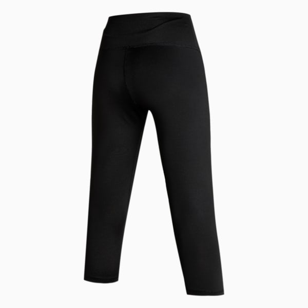 Essentials 3/4 Women's Tights, Puma Black-Silver, extralarge-IND
