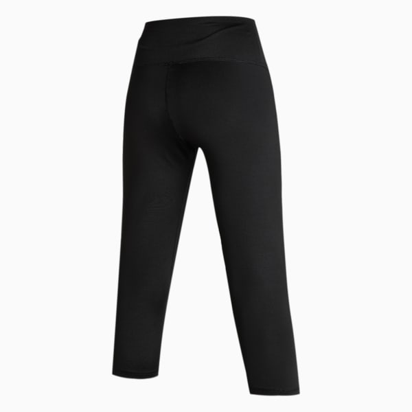 Women's  3/4 Tights, Puma Black-Silver, extralarge-IND