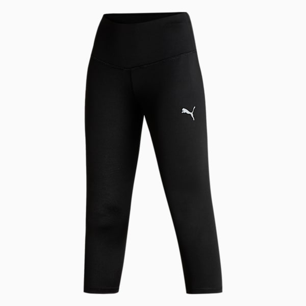 Essentials 3/4 Women's Tights, Puma Black-Silver, extralarge-IND