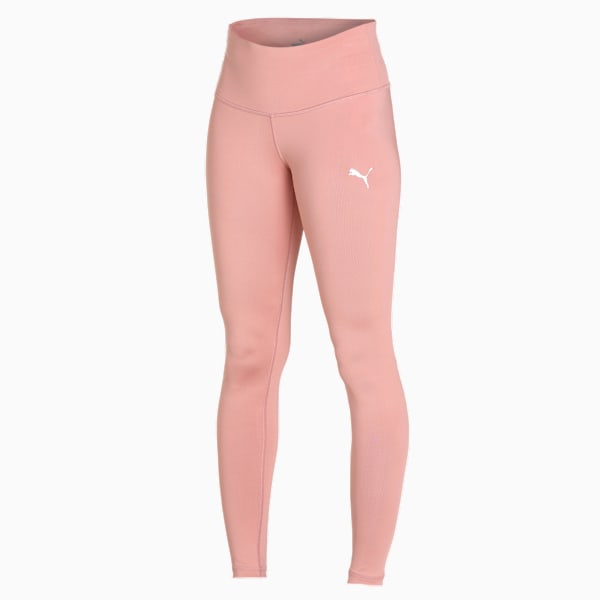 Women's Mid-Rise Tights, Rosette-Silver, extralarge-IND