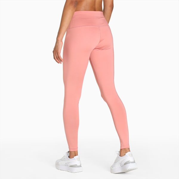 Women's Mid-Rise Tights, Rosette-Silver, extralarge-IND