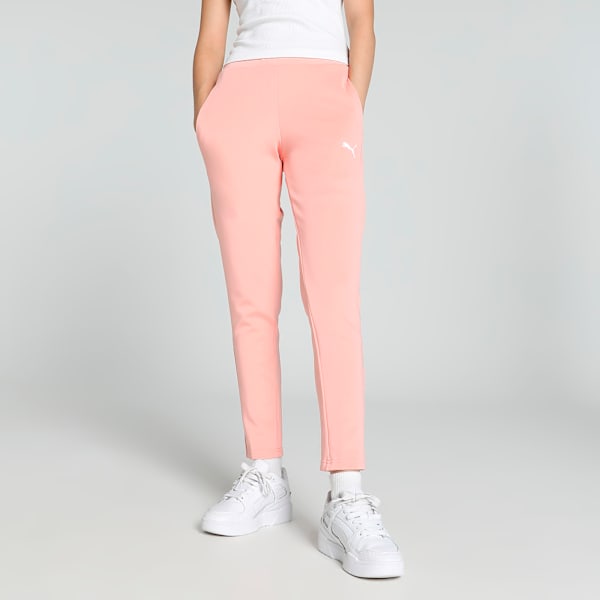 Tec Sport Women's Slim Fit Track Pants, Poppy Pink, extralarge-IND