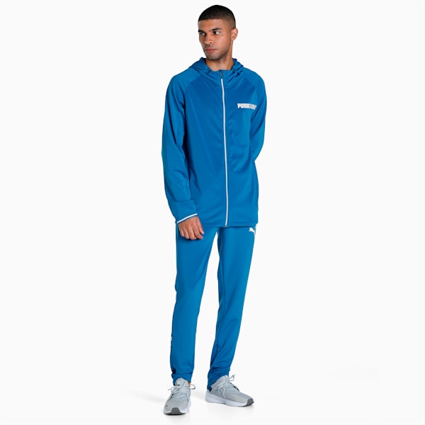 Tec Sport Men's Regular Fit Jacket, Lake Blue, extralarge-IND