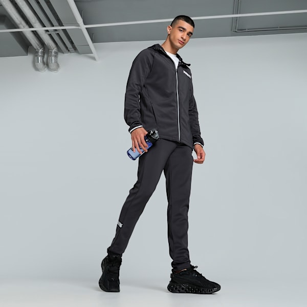 Tec Sport Men's Regular Fit Jacket, Flat Dark Gray, extralarge-IND