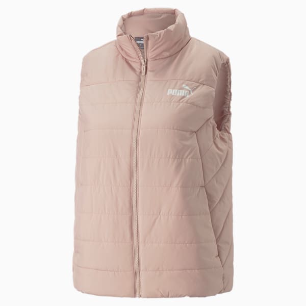 ESS Women Regular Fit Padded Vest, Rose Quartz, extralarge-IND