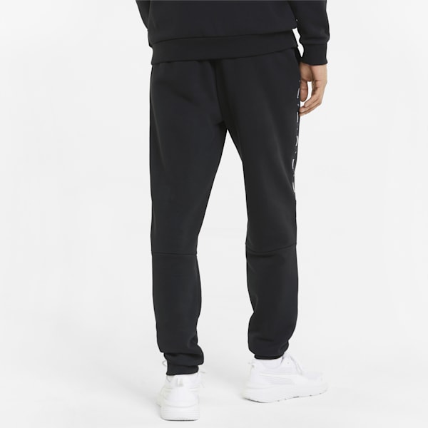 Tape Men’s Regular Fit Sweatpants, Puma Black, extralarge-IND