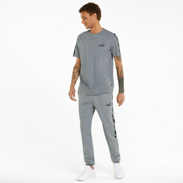 Essentials+ Tape Men’s Sweatpants, Medium Gray Heather, extralarge-GBR