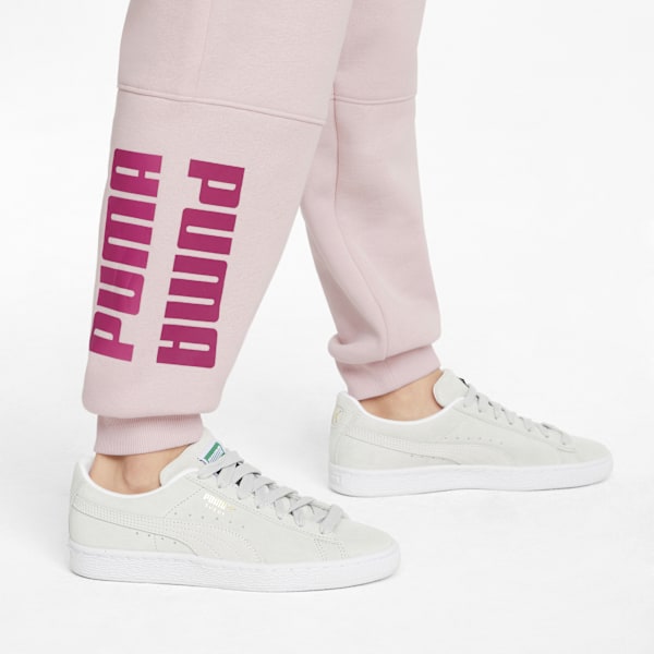 Power Colour-Blocked Youth Pants, Chalk Pink, extralarge