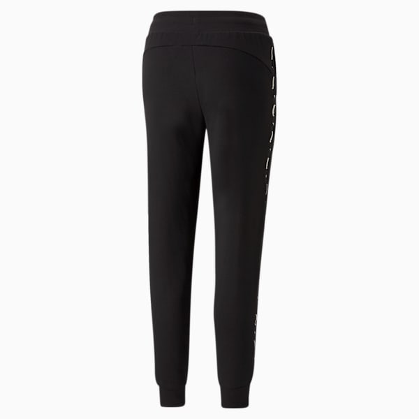 Power Tape Women's Regular Fit Trackpants, Puma Black, extralarge-IND