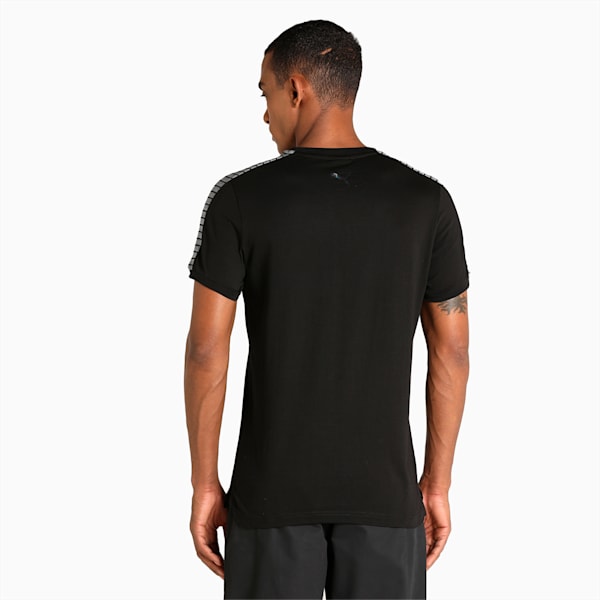 One8 Virat Kohli Men's Stylized Slim Fit T-Shirt, Puma Black, extralarge-IND