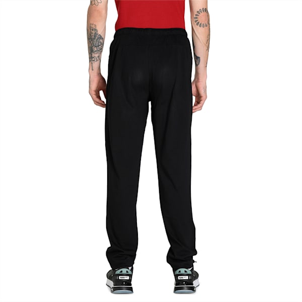 Zippered Men's Jersey Pants, PUMA Black, extralarge-IND