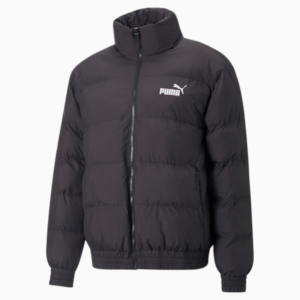 Essentials+ Puffer Jacket Men, Puma Black