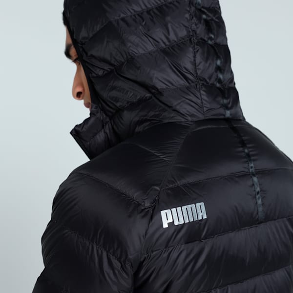 PackLITE Men's Down Slim Fit Jacket, Puma Black, extralarge-IND