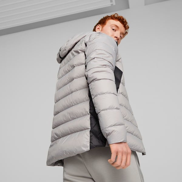 PackLITE Men's Down Jacket, Concrete Gray, extralarge