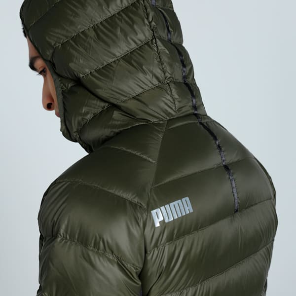 PackLITE Men's Down Slim Fit Jacket, Dark Olive, extralarge-IND