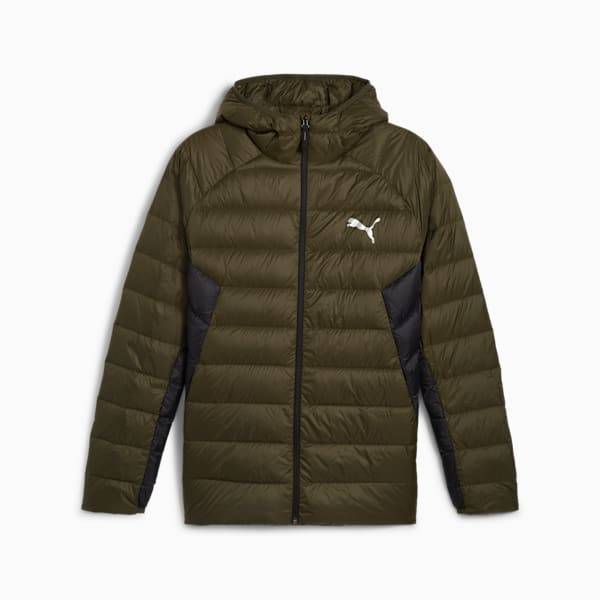 PackLITE Men's Down Jacket, Dark Olive, extralarge