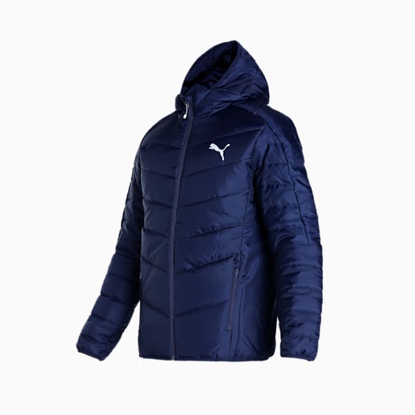 WarmCELL Men's Regular Fit Padded Jacket, Peacoat, extralarge-IND