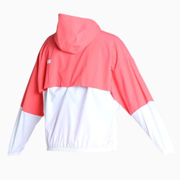 Colourblock Windbreaker Women, Salmon, extralarge-IND