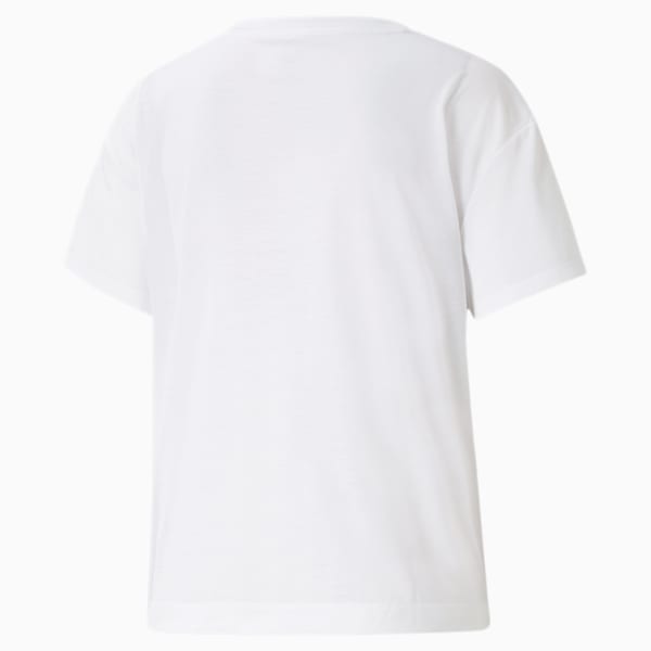 ウィメンズ モダン スポーツ ファッション 半袖 Tシャツ, Puma White