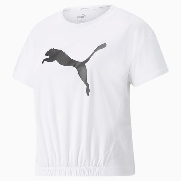 ウィメンズ モダン スポーツ ファッション 半袖 Tシャツ, Puma White, extralarge-JPN