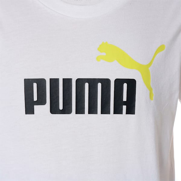 キッズ ボーイズ Tシャツ アンド ショーツ セット 120-160cm, Puma White-puma black, extralarge-JPN