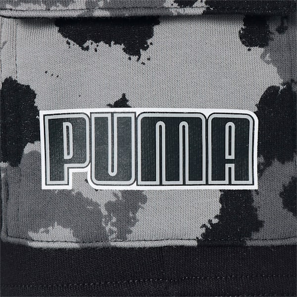キッズ ボーイズ ALPHA カーゴ スウェット ショーツ 120-160cm, Puma Black, extralarge-JPN