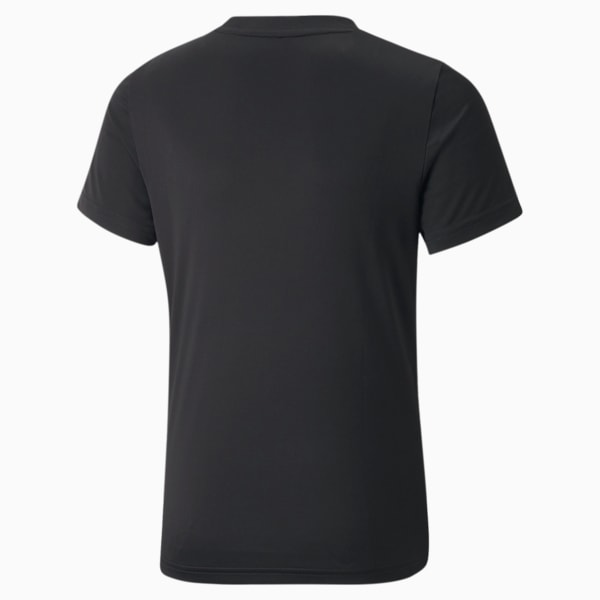 キッズ ボーイズ ACTIVE SPORT ポリ キャット 半袖 Tシャツ 120-160cm, Puma Black, extralarge-JPN