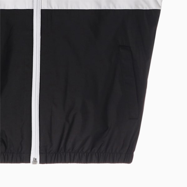 キッズ ESS+ カラーブロック ウィンドブレーカー 120-160cm, Puma Black, extralarge-JPN