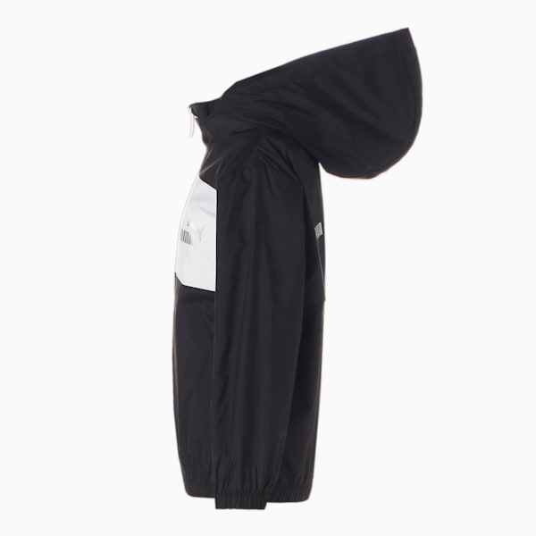キッズ ESS+ カラーブロック ウィンドブレーカー 120-160cm, Puma Black, extralarge-JPN
