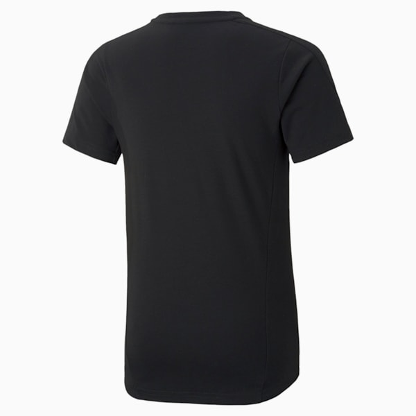 キッズ EVOSTRIPE 半袖 Tシャツ 120-160cm, Puma Black, extralarge-JPN